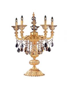 Allegri 10495-016-FR000 Mendelssohn 5 Light Table Lamp